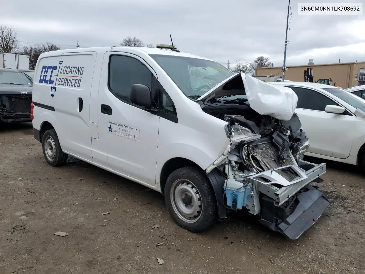 2020 Nissan Nv200 2.5S VIN: 3N6CM0KN1LK703692 Lot: 44045445