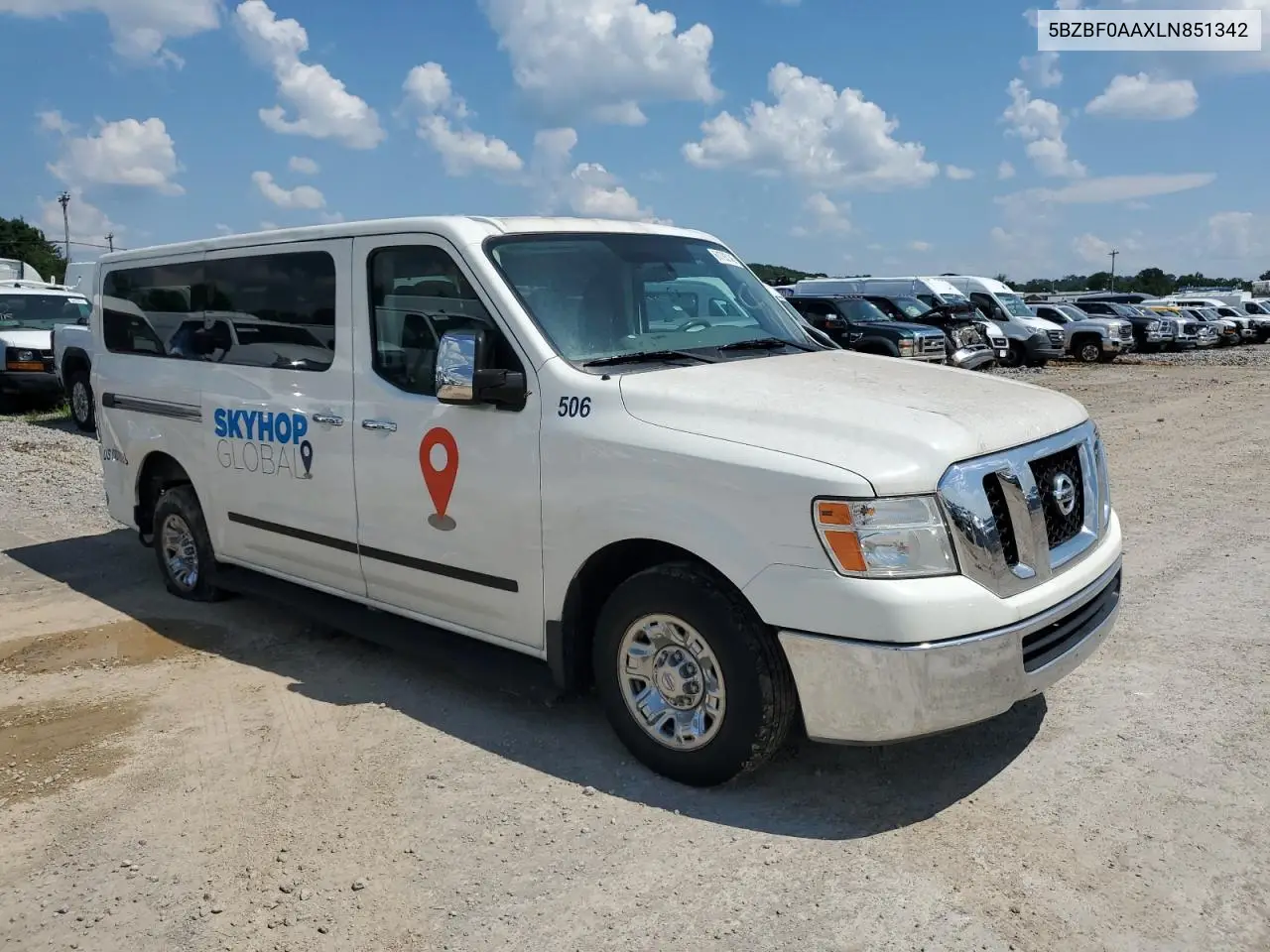 2020 Nissan Nv 3500 VIN: 5BZBF0AAXLN851342 Lot: 61793145