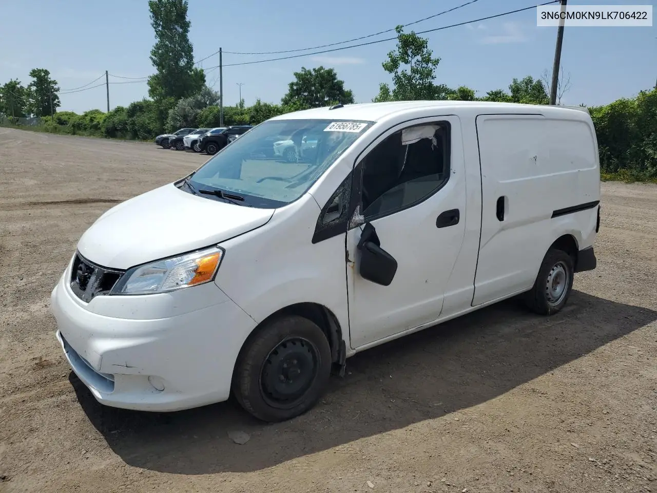 2020 Nissan Nv200 2.5S VIN: 3N6CM0KN9LK706422 Lot: 61956785