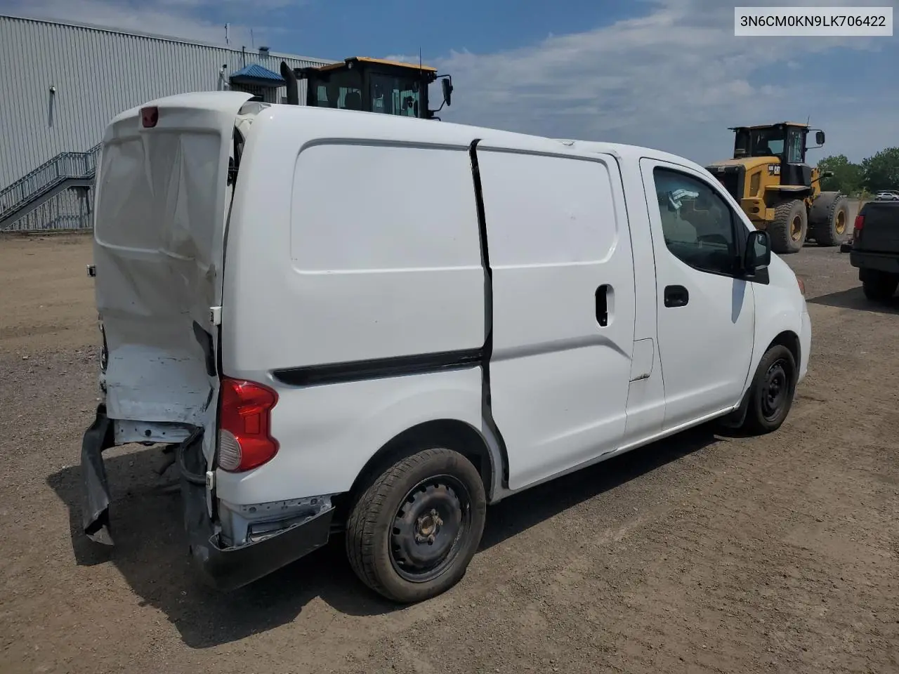 2020 Nissan Nv200 2.5S VIN: 3N6CM0KN9LK706422 Lot: 61956785