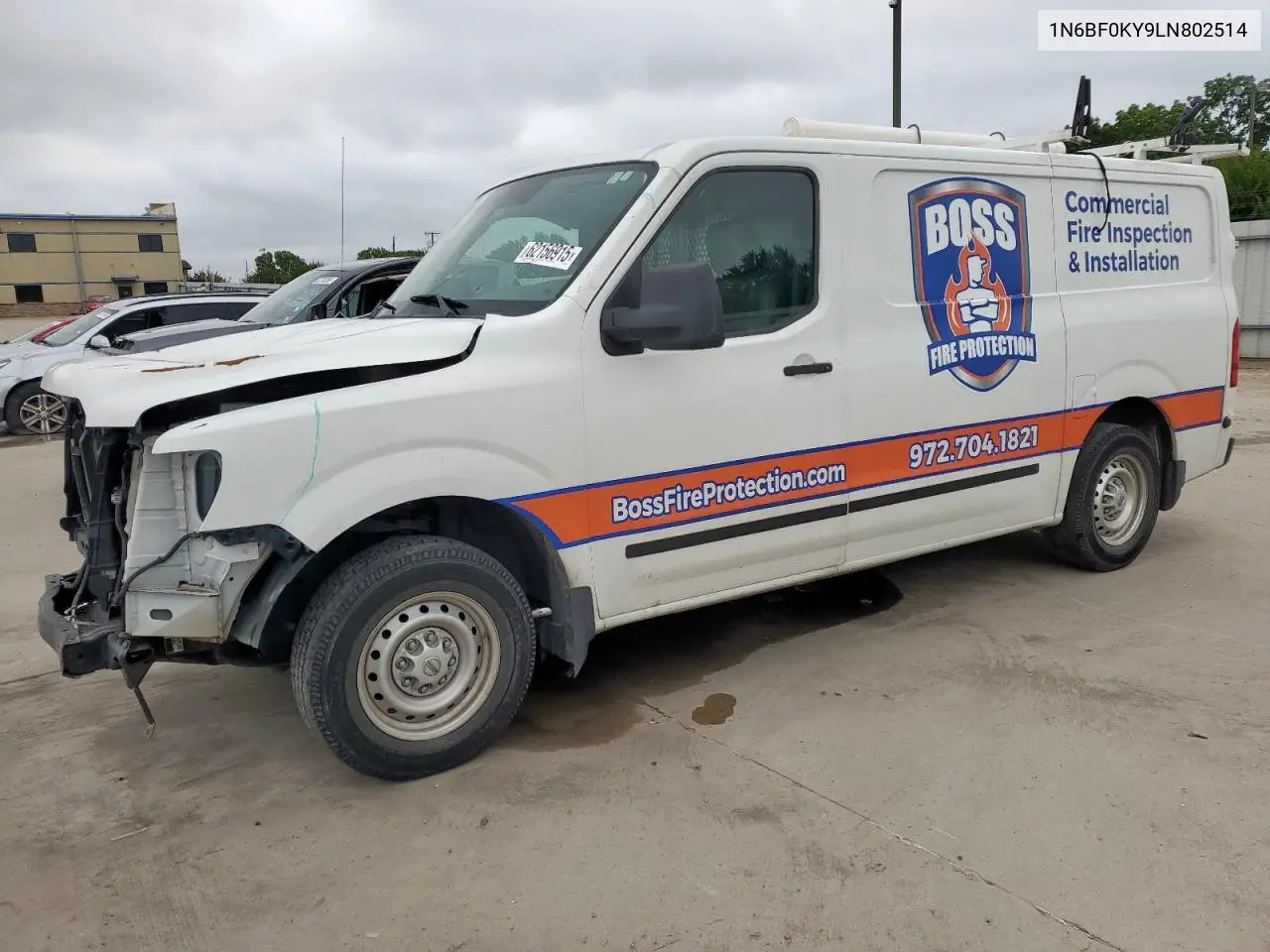 2020 Nissan Nv 2500 S VIN: 1N6BF0KY9LN802514 Lot: 62156915