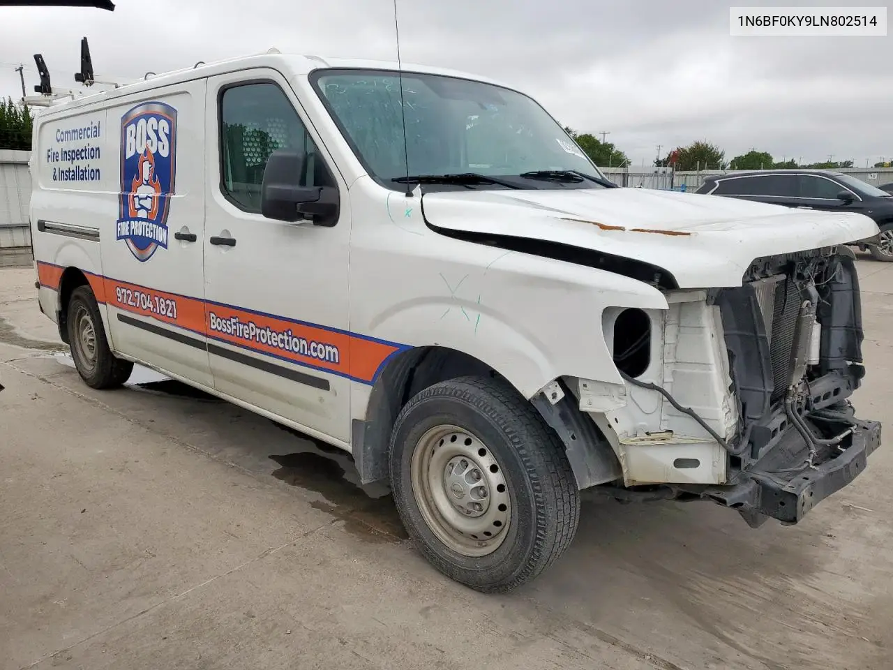 2020 Nissan Nv 2500 S VIN: 1N6BF0KY9LN802514 Lot: 62156915