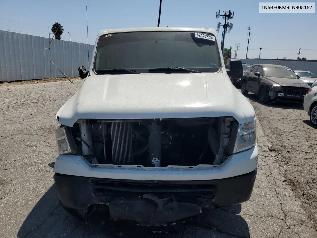2020 Nissan Nv 1500 S VIN: 1N6BF0KM9LN805152 Lot: 62448225