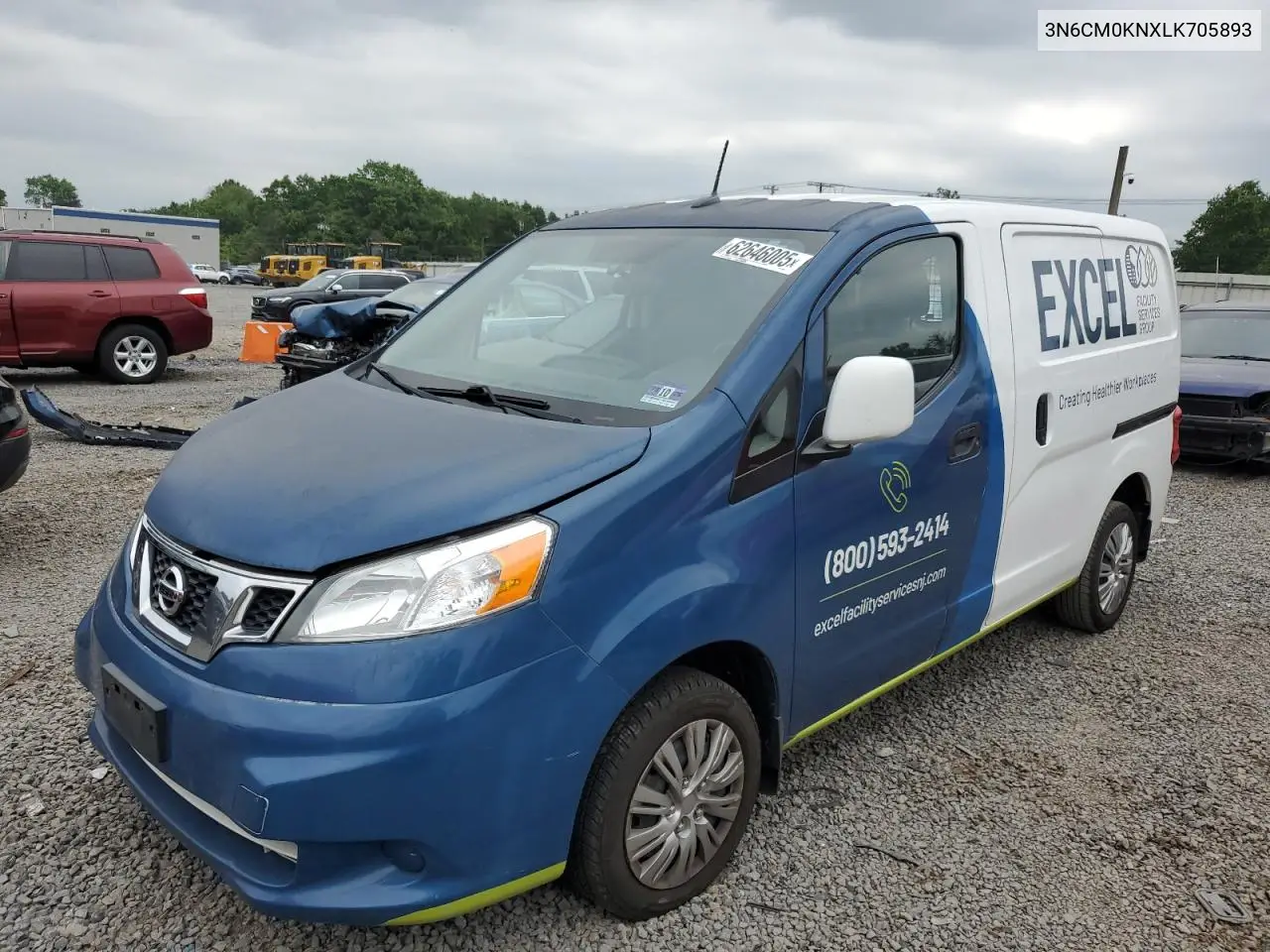 2020 Nissan Nv200 2.5S VIN: 3N6CM0KNXLK705893 Lot: 62646005