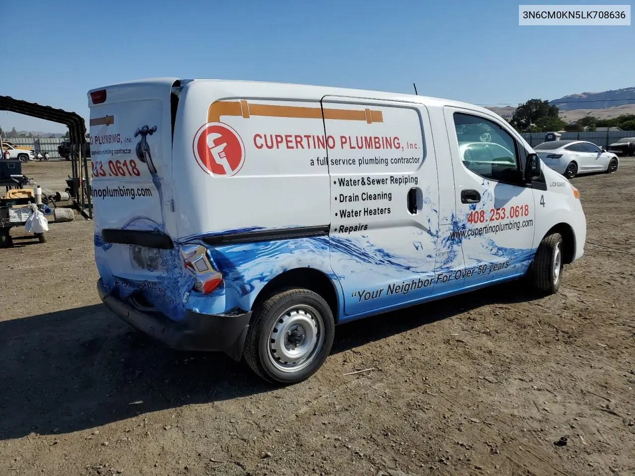 2020 Nissan Nv200 2.5S VIN: 3N6CM0KN5LK708636 Lot: 62935775