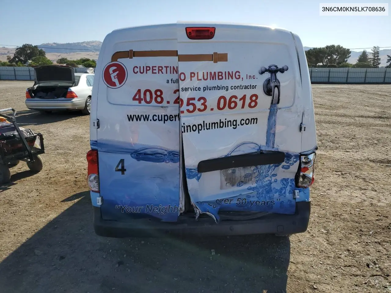 2020 Nissan Nv200 2.5S VIN: 3N6CM0KN5LK708636 Lot: 62935775