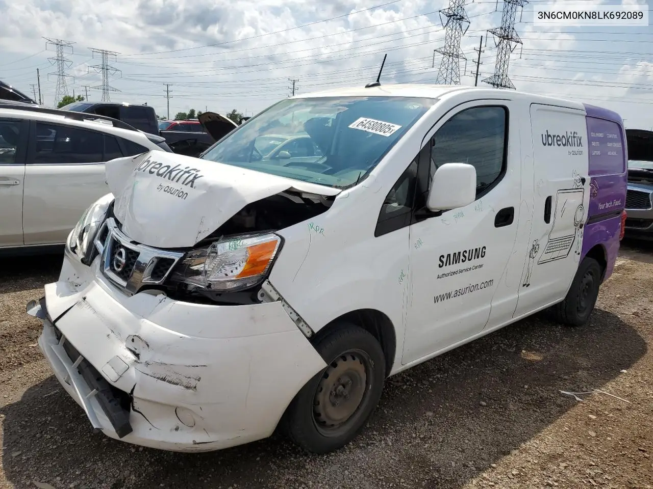 2020 Nissan Nv200 2.5S VIN: 3N6CM0KN8LK692089 Lot: 64580805