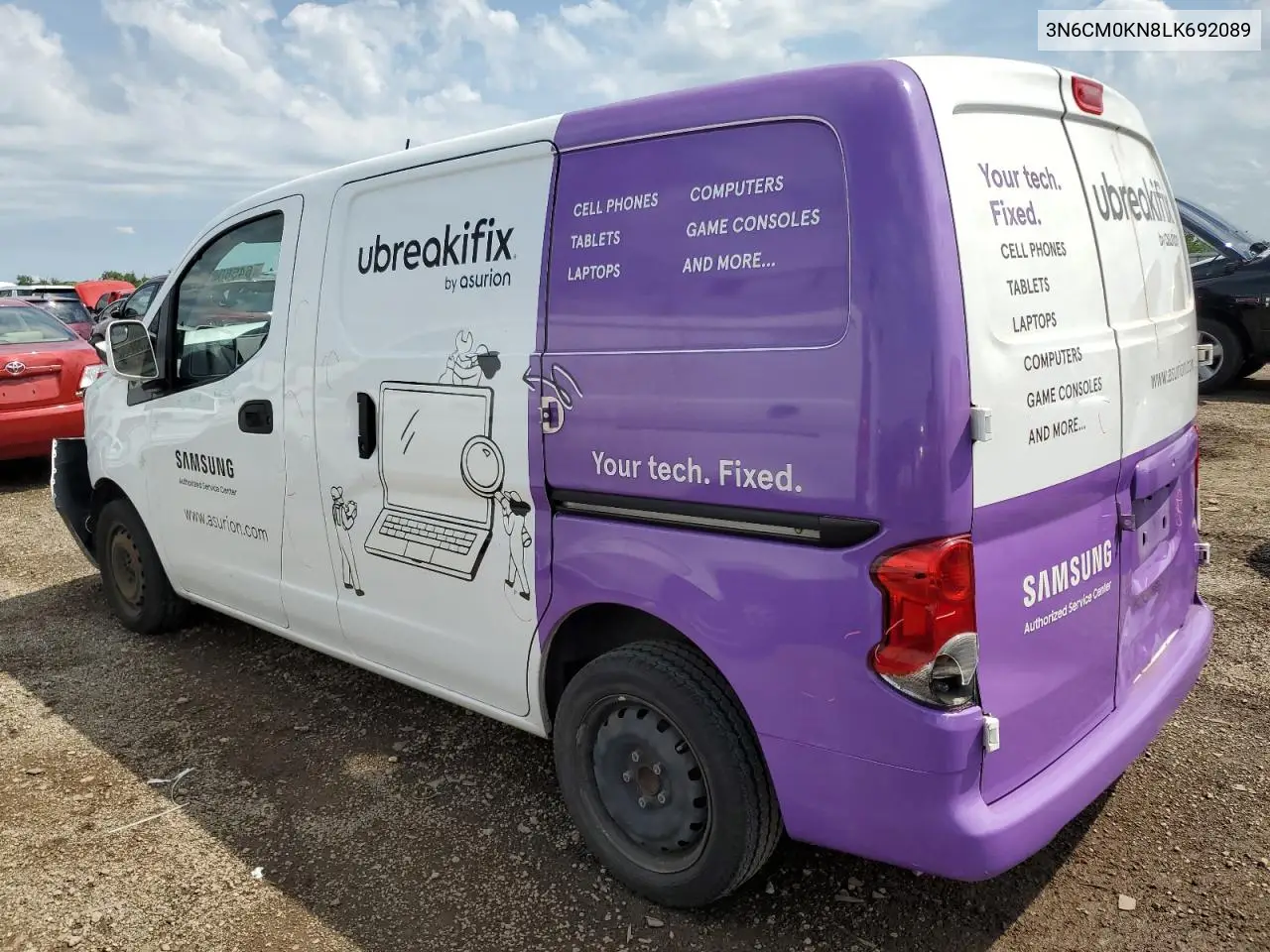 2020 Nissan Nv200 2.5S VIN: 3N6CM0KN8LK692089 Lot: 64580805