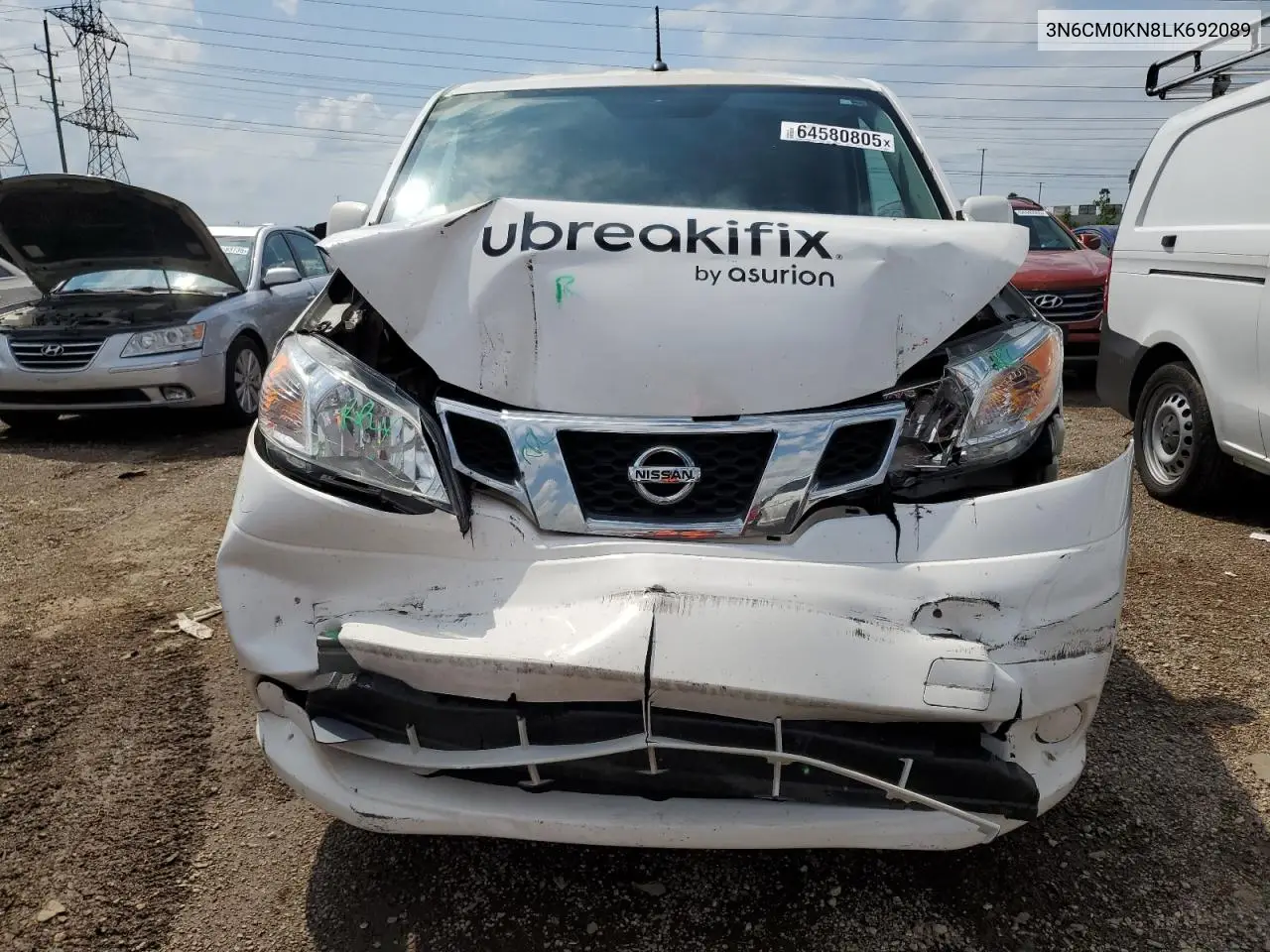 2020 Nissan Nv200 2.5S VIN: 3N6CM0KN8LK692089 Lot: 64580805