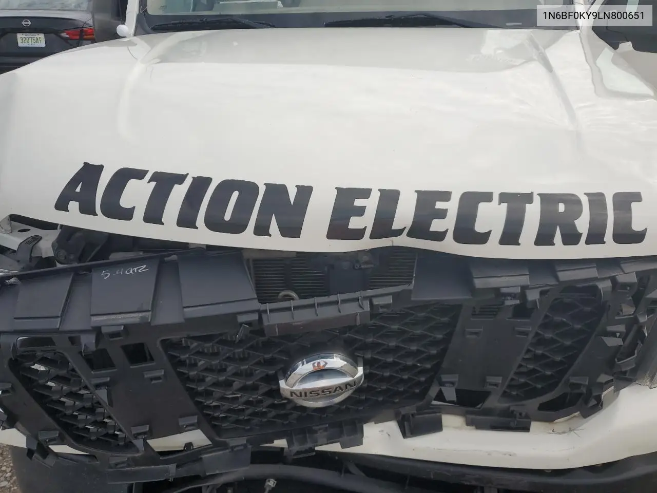 2020 Nissan Nv 2500 S VIN: 1N6BF0KY9LN800651 Lot: 65877145