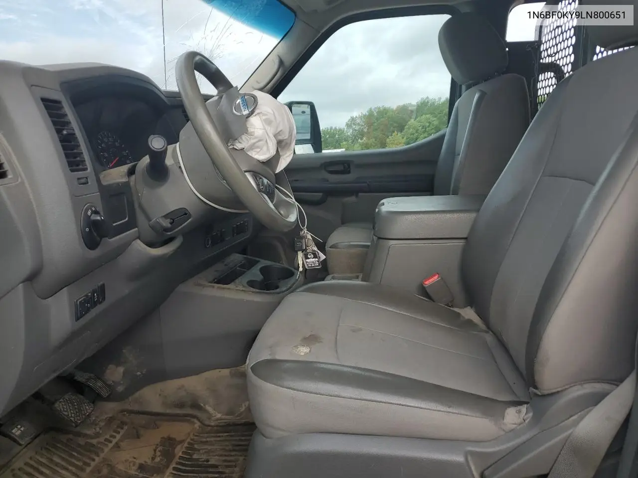 2020 Nissan Nv 2500 S VIN: 1N6BF0KY9LN800651 Lot: 65877145