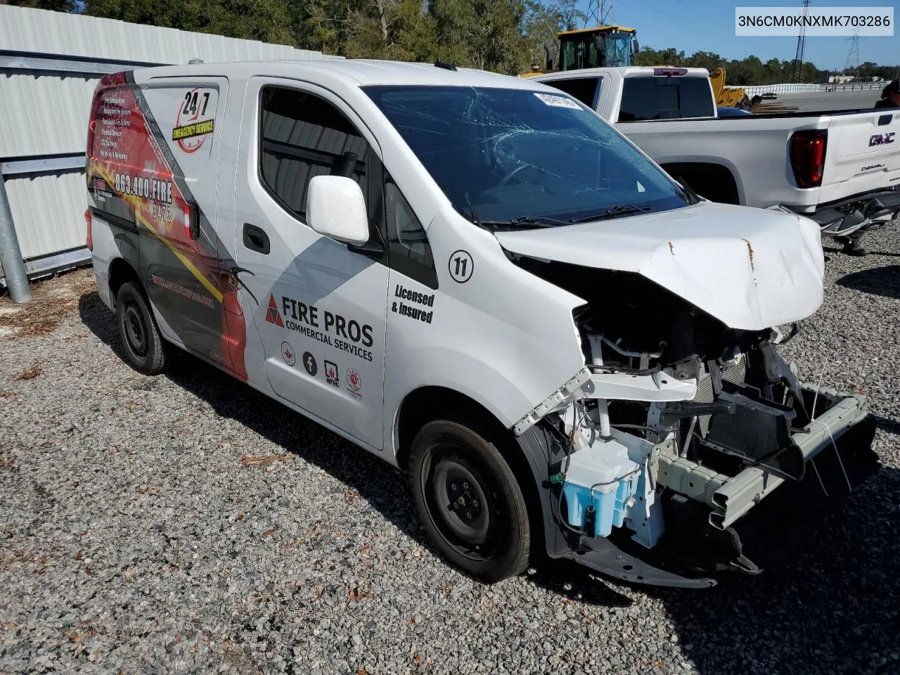 2021 Nissan Nv200 2.5S VIN: 3N6CM0KNXMK703286 Lot: 42491145
