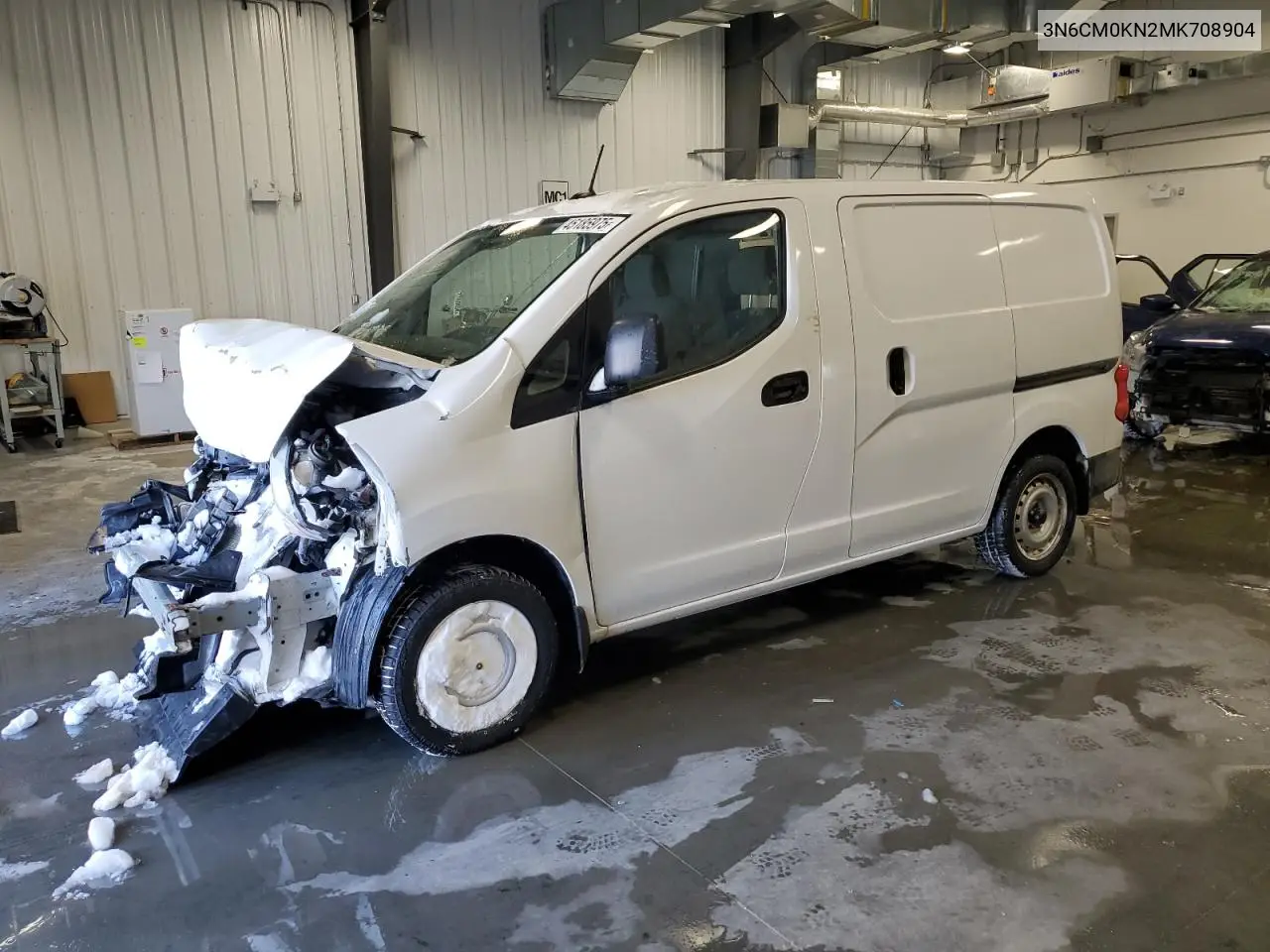 2021 Nissan Nv200 2.5S VIN: 3N6CM0KN2MK708904 Lot: 45185975