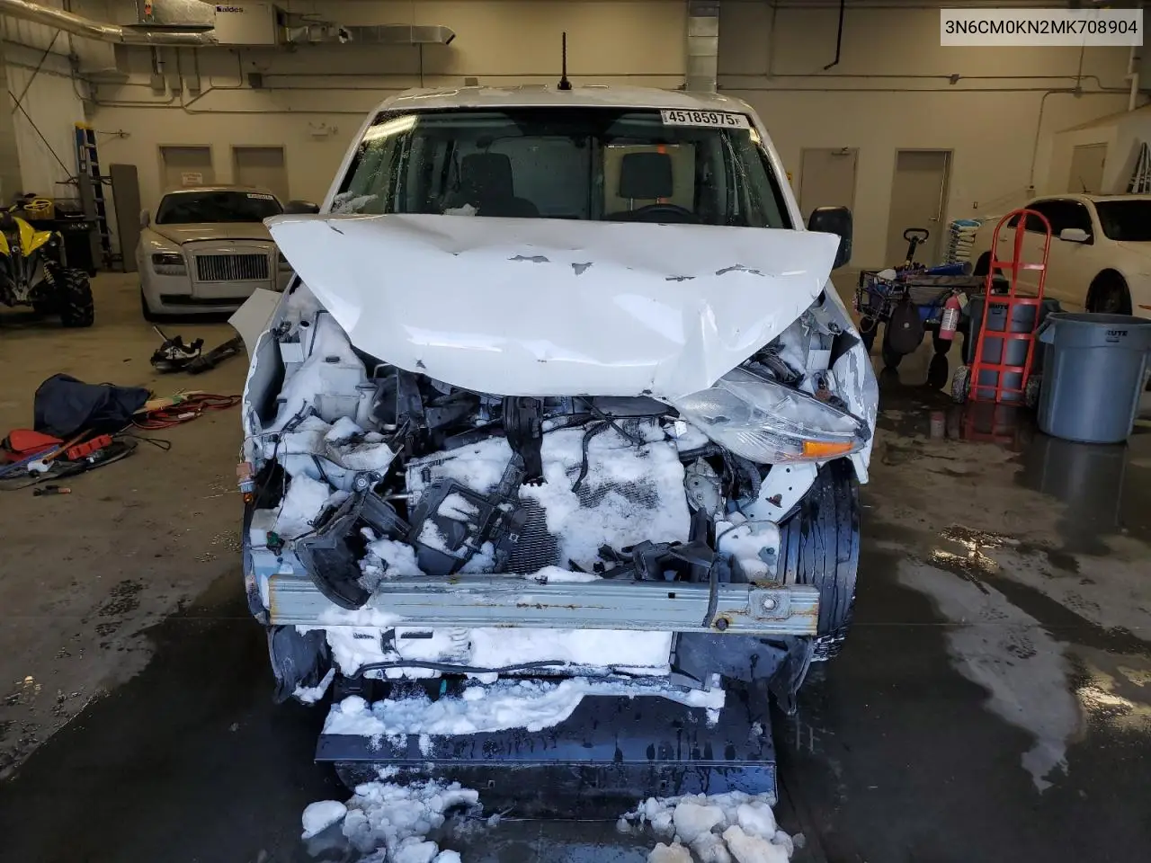 2021 Nissan Nv200 2.5S VIN: 3N6CM0KN2MK708904 Lot: 45185975