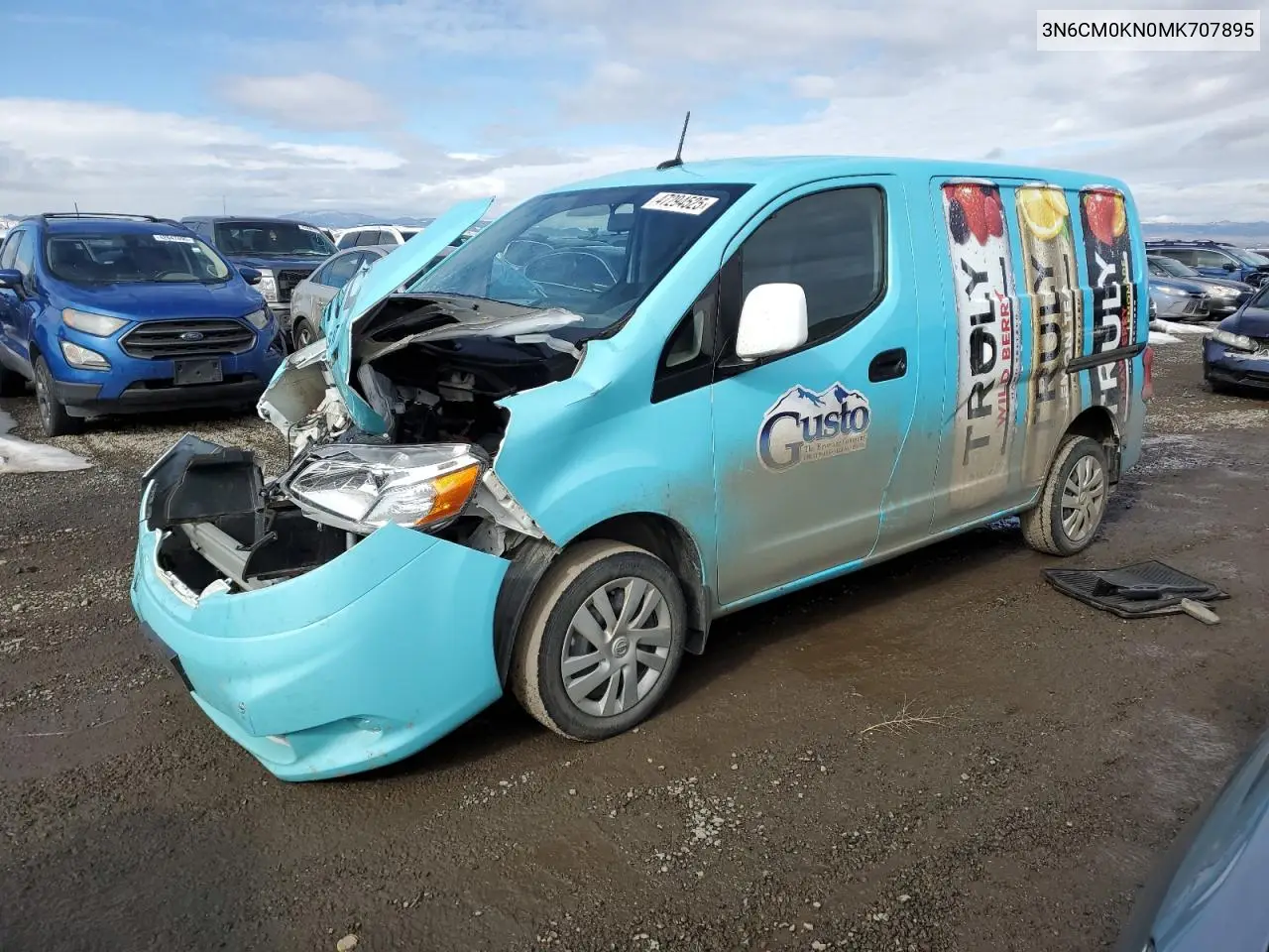 2021 Nissan Nv200 2.5S VIN: 3N6CM0KN0MK707895 Lot: 47294525