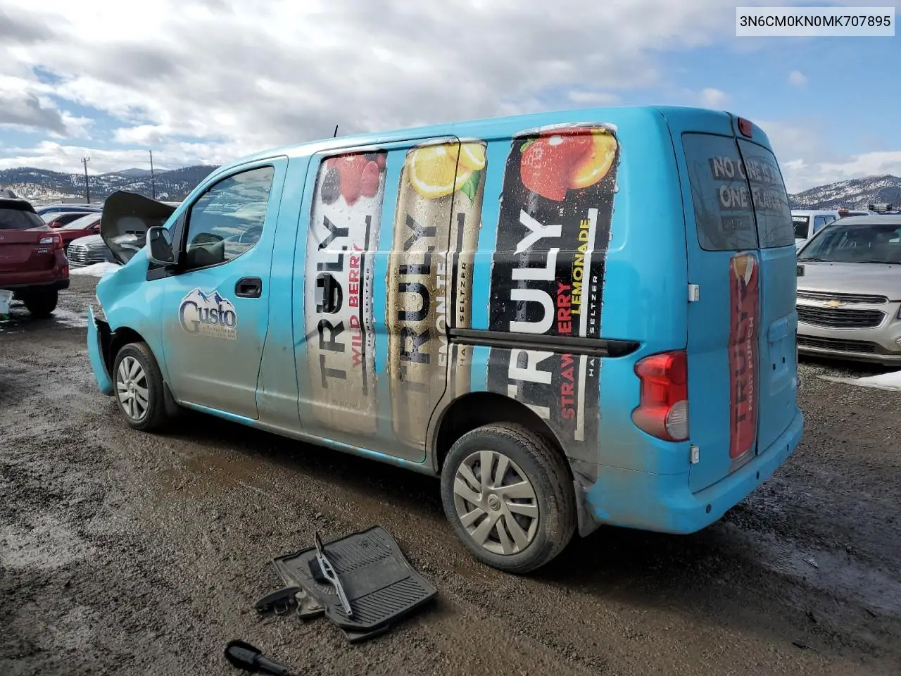 2021 Nissan Nv200 2.5S VIN: 3N6CM0KN0MK707895 Lot: 47294525