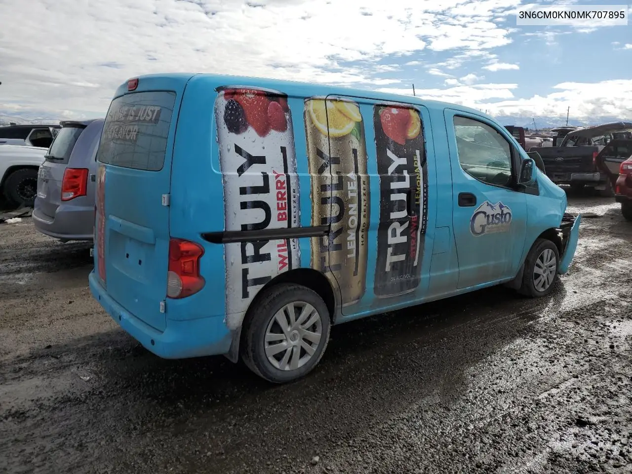 2021 Nissan Nv200 2.5S VIN: 3N6CM0KN0MK707895 Lot: 47294525