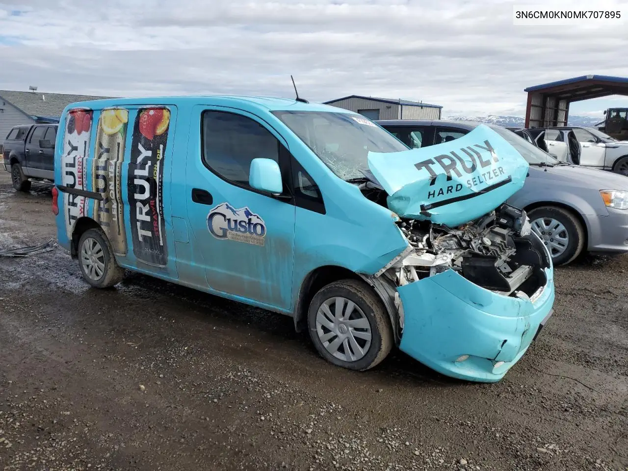 2021 Nissan Nv200 2.5S VIN: 3N6CM0KN0MK707895 Lot: 47294525
