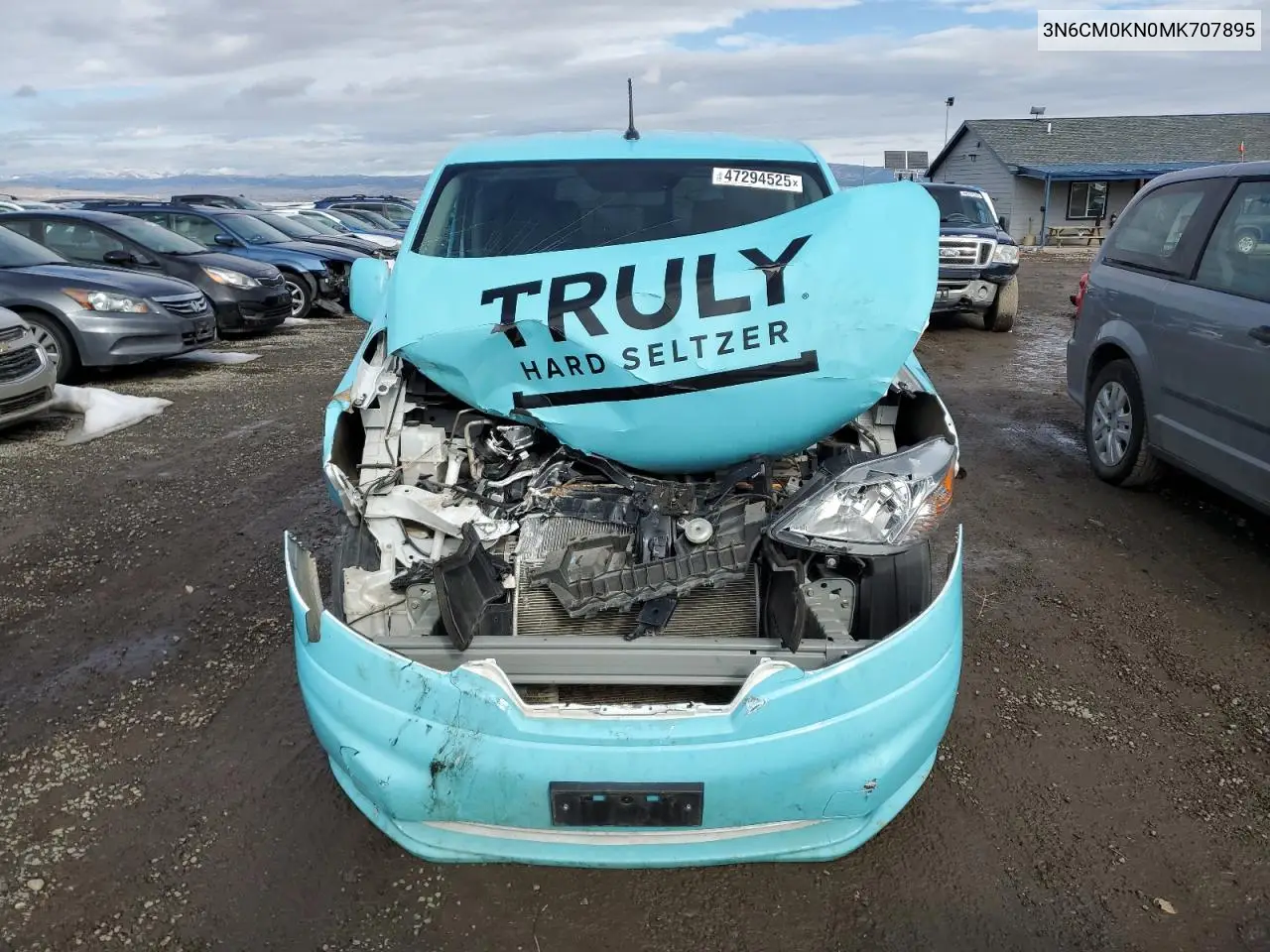 2021 Nissan Nv200 2.5S VIN: 3N6CM0KN0MK707895 Lot: 47294525