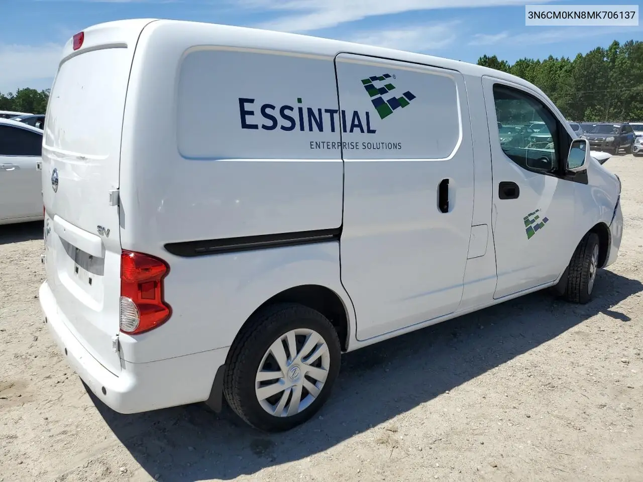 2021 Nissan Nv200 2.5S VIN: 3N6CM0KN8MK706137 Lot: 54919825