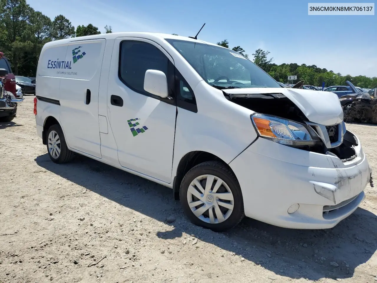 2021 Nissan Nv200 2.5S VIN: 3N6CM0KN8MK706137 Lot: 54919825