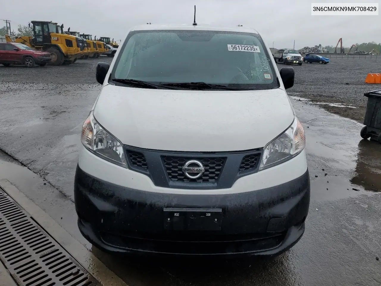 2021 Nissan Nv200 2.5S VIN: 3N6CM0KN9MK708429 Lot: 56172235