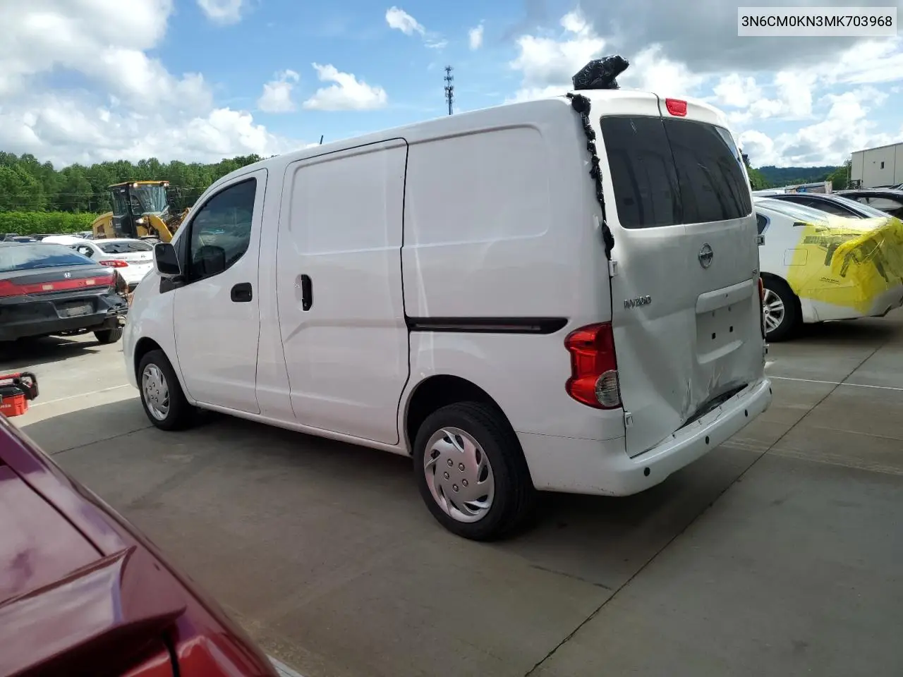 2021 Nissan Nv200 2.5S VIN: 3N6CM0KN3MK703968 Lot: 56583555