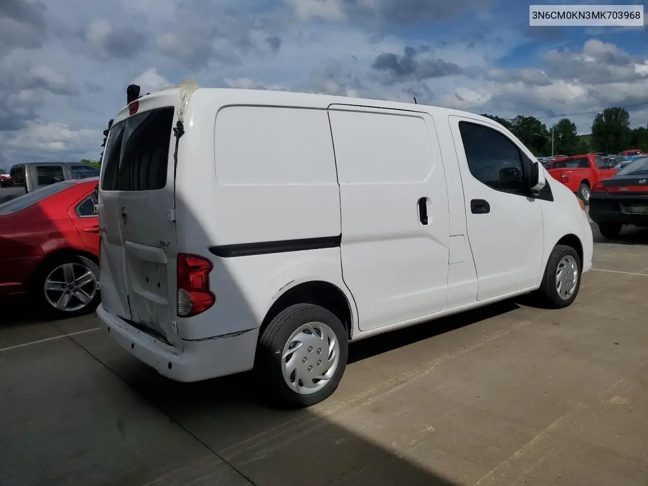 2021 Nissan Nv200 2.5S VIN: 3N6CM0KN3MK703968 Lot: 56583555