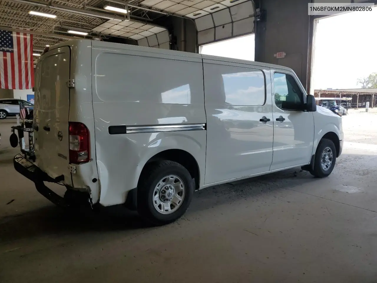 2021 Nissan Nv 1500 S VIN: 1N6BF0KM2MN802806 Lot: 56644805