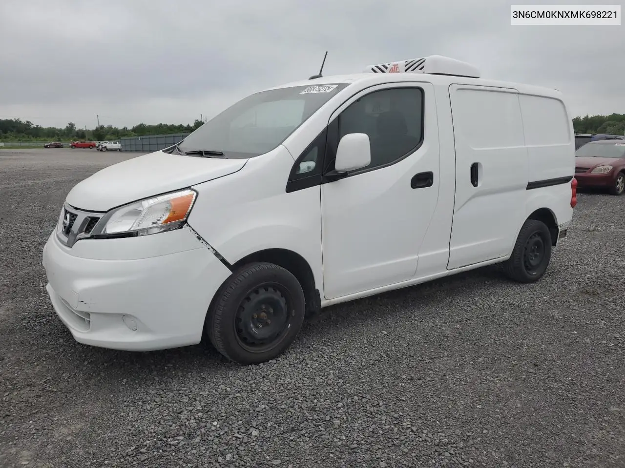 2021 Nissan Nv200 2.5S VIN: 3N6CM0KNXMK698221 Lot: 56875275