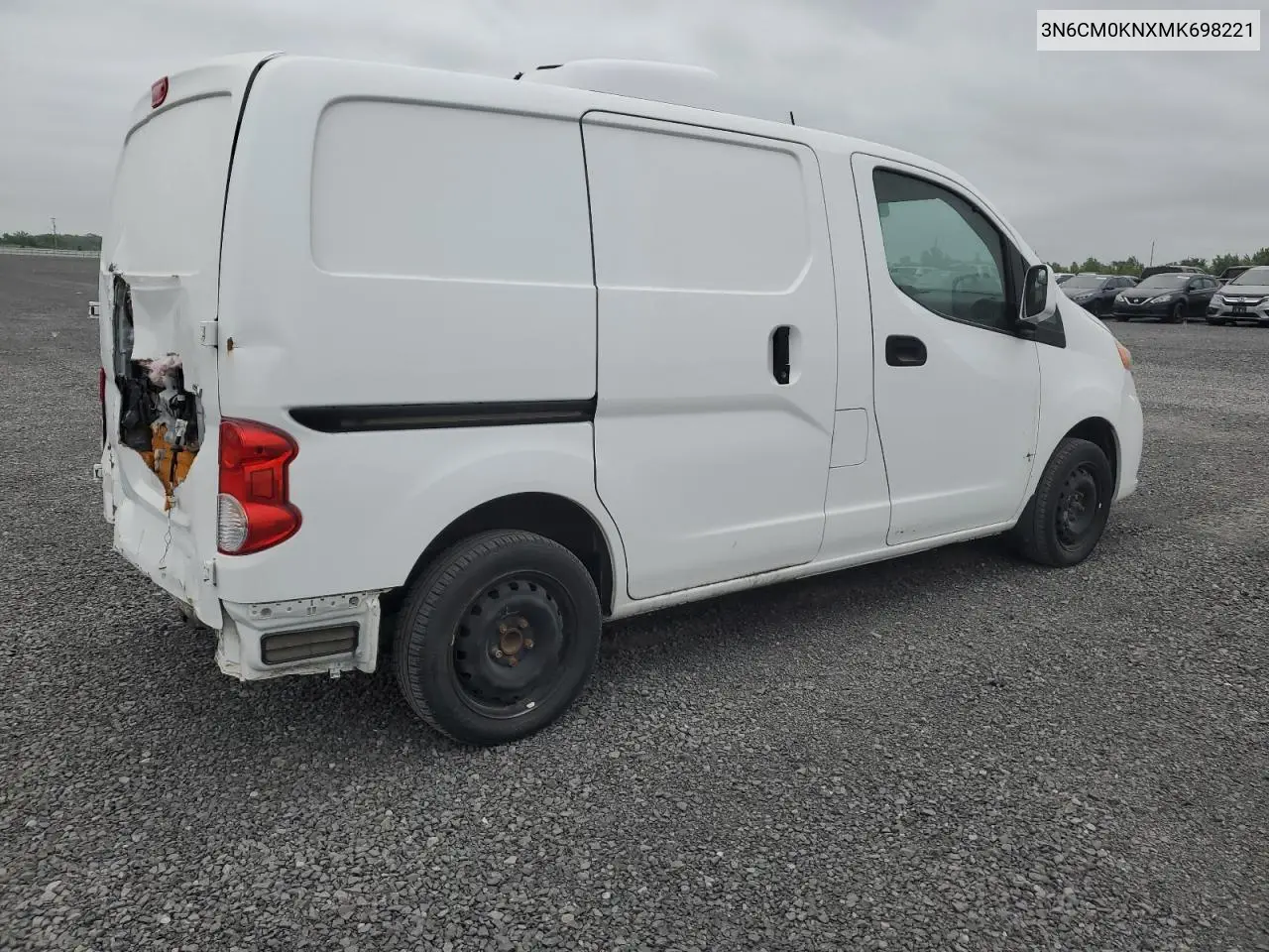 2021 Nissan Nv200 2.5S VIN: 3N6CM0KNXMK698221 Lot: 56875275