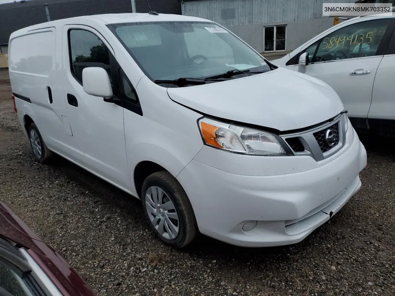 2021 Nissan Nv200 2.5S VIN: 3N6CM0KN8MK703352 Lot: 60914035