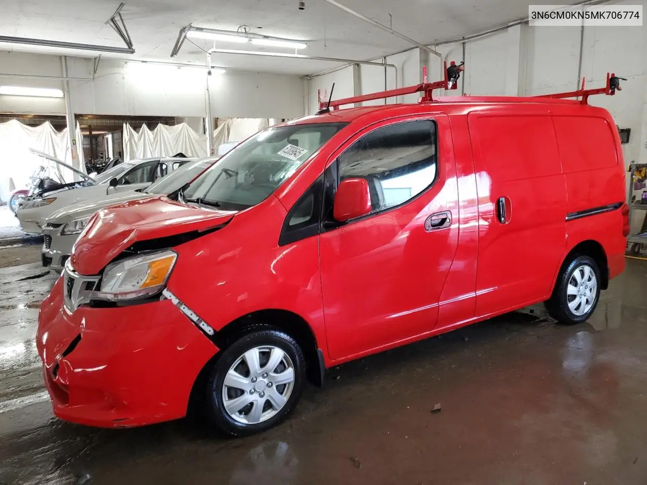 2021 Nissan Nv200 2.5S VIN: 3N6CM0KN5MK706774 Lot: 62089645