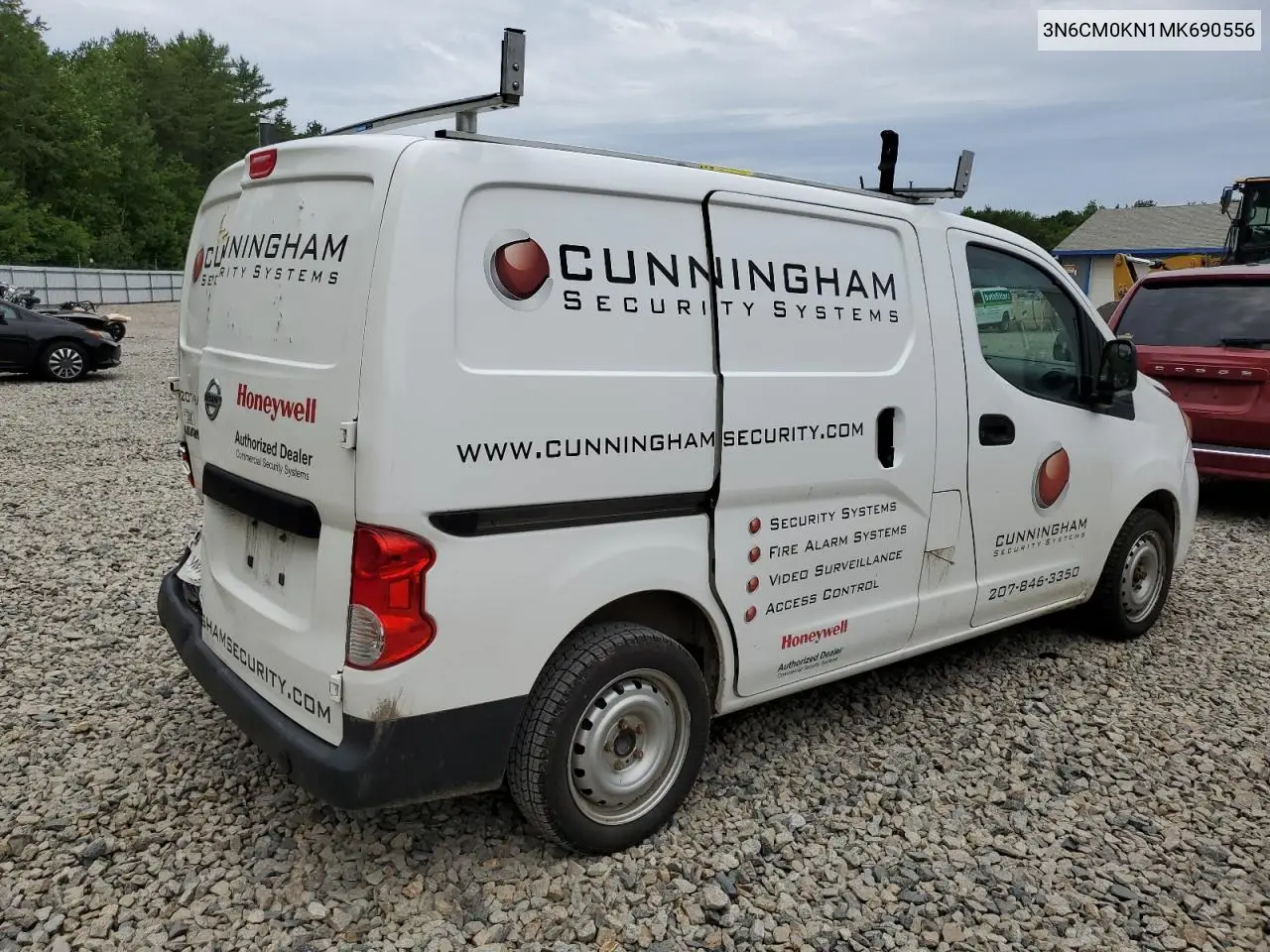 2021 Nissan Nv200 2.5S VIN: 3N6CM0KN1MK690556 Lot: 62556645