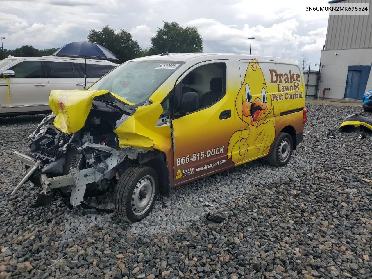 2021 Nissan Nv200 2.5S VIN: 3N6CM0KN2MK695524 Lot: 62660635