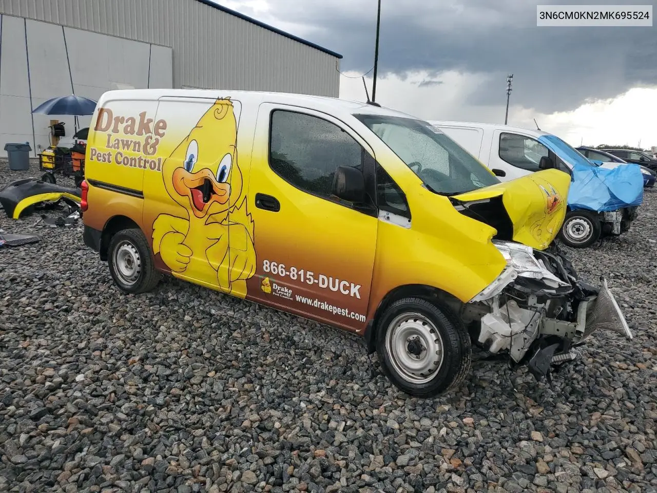 2021 Nissan Nv200 2.5S VIN: 3N6CM0KN2MK695524 Lot: 62660635