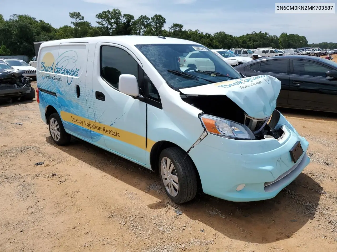 2021 Nissan Nv200 2.5S VIN: 3N6CM0KN2MK703587 Lot: 62893395