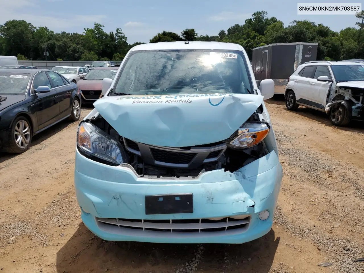 2021 Nissan Nv200 2.5S VIN: 3N6CM0KN2MK703587 Lot: 62893395