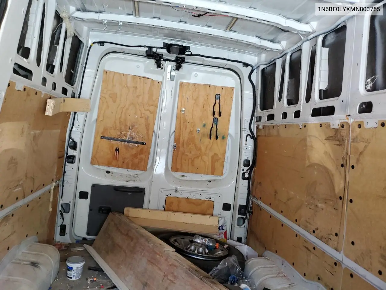 2021 Nissan Nv 2500 S VIN: 1N6BF0LYXMN800755 Lot: 65712665