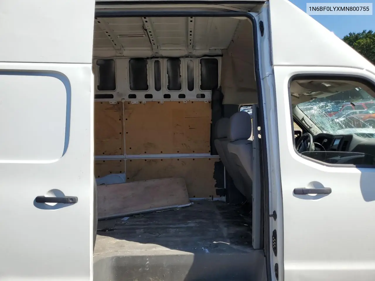 2021 Nissan Nv 2500 S VIN: 1N6BF0LYXMN800755 Lot: 65712665