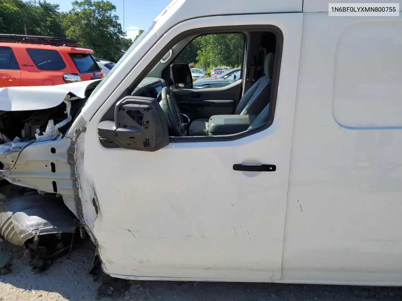 2021 Nissan Nv 2500 S VIN: 1N6BF0LYXMN800755 Lot: 65712665