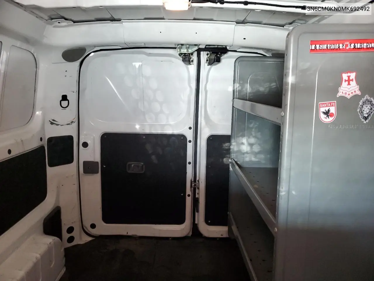 2021 Nissan Nv200 2.5S VIN: 3N6CM0KN0MK692492 Lot: 75454854