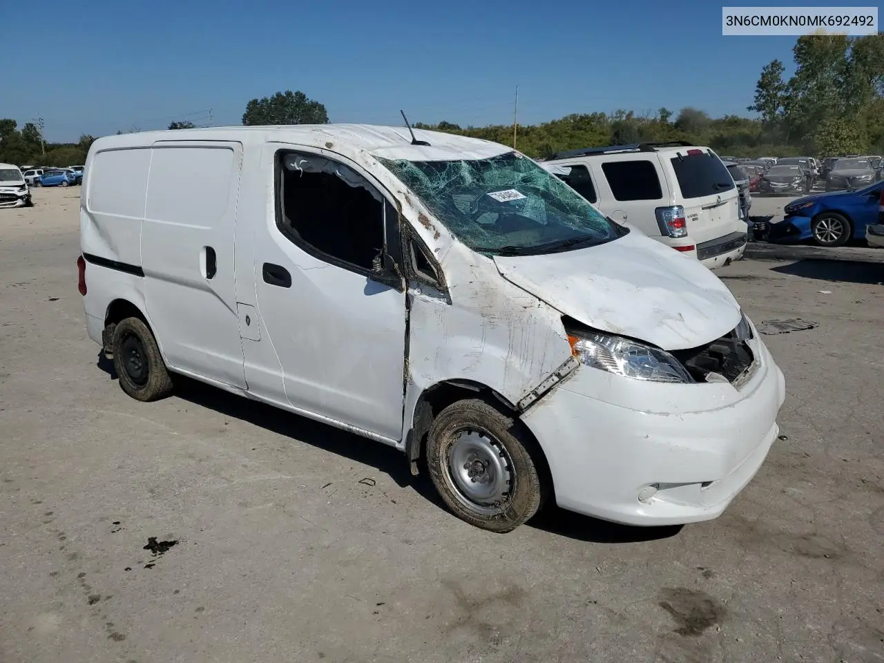 2021 Nissan Nv200 2.5S VIN: 3N6CM0KN0MK692492 Lot: 75454854