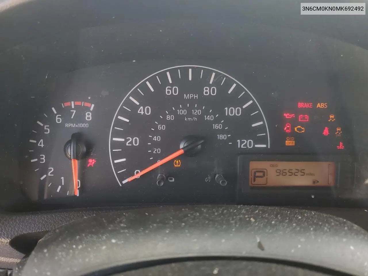 2021 Nissan Nv200 2.5S VIN: 3N6CM0KN0MK692492 Lot: 75454854