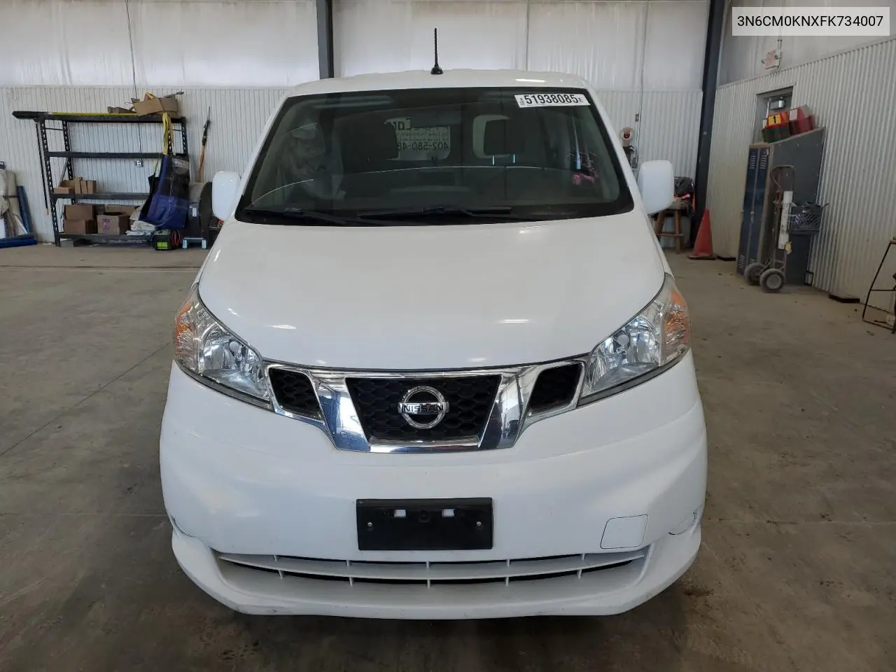 2015 Nissan Nv200 2.5S VIN: 3N6CM0KNXFK734007 Lot: 51938085