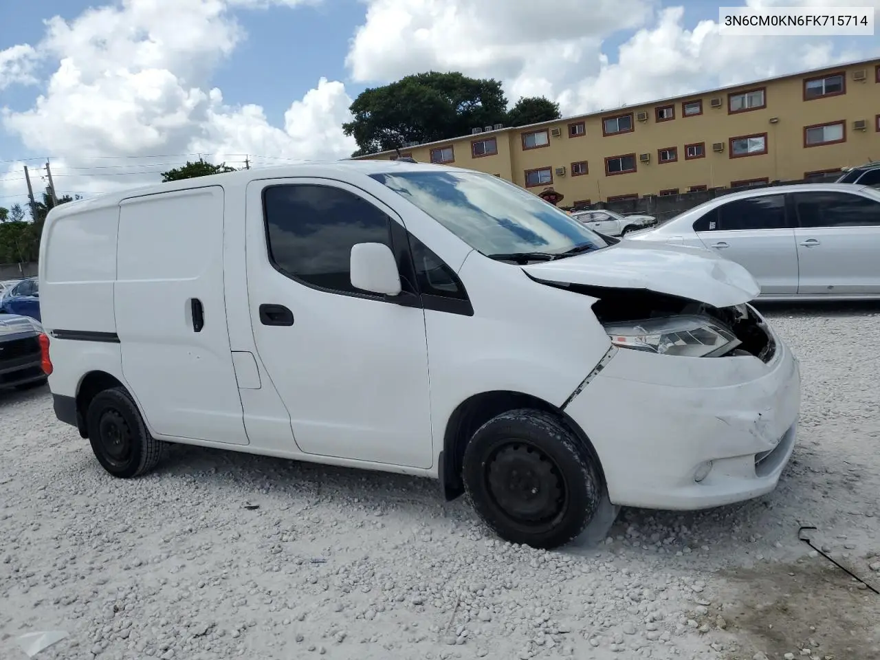 2015 Nissan Nv200 2.5S VIN: 3N6CM0KN6FK715714 Lot: 59787245