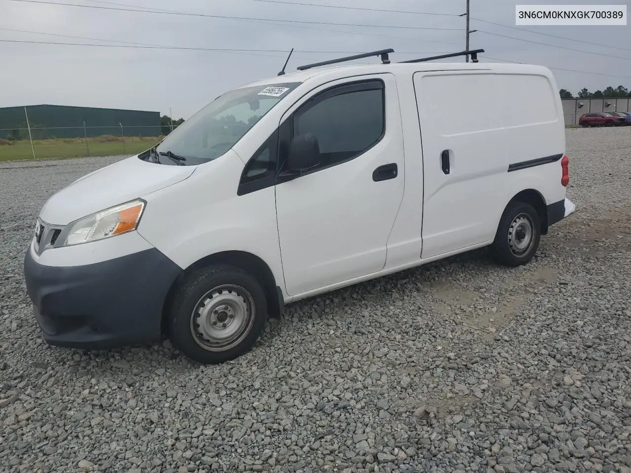 2016 Nissan Nv200 2.5S VIN: 3N6CM0KNXGK700389 Lot: 55966755