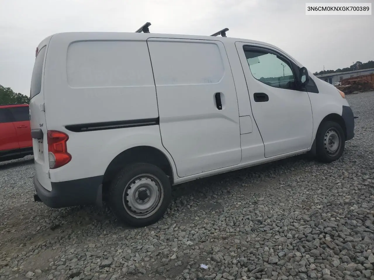 2016 Nissan Nv200 2.5S VIN: 3N6CM0KNXGK700389 Lot: 55966755
