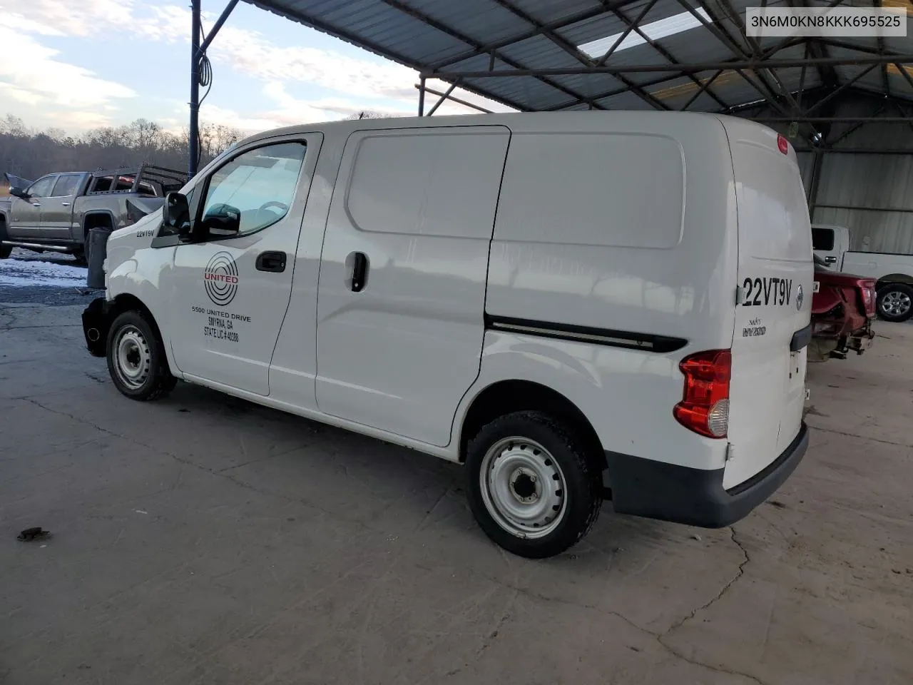 2019 Nissan Nv200 2.5S VIN: 3N6CM0KN8KK695525 Lot: 88135455