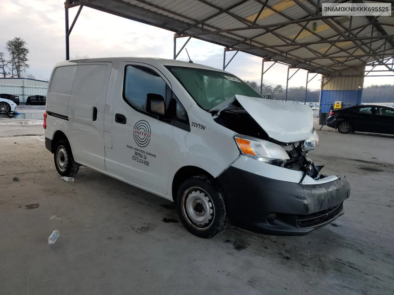 2019 Nissan Nv200 2.5S VIN: 3N6CM0KN8KK695525 Lot: 88135455